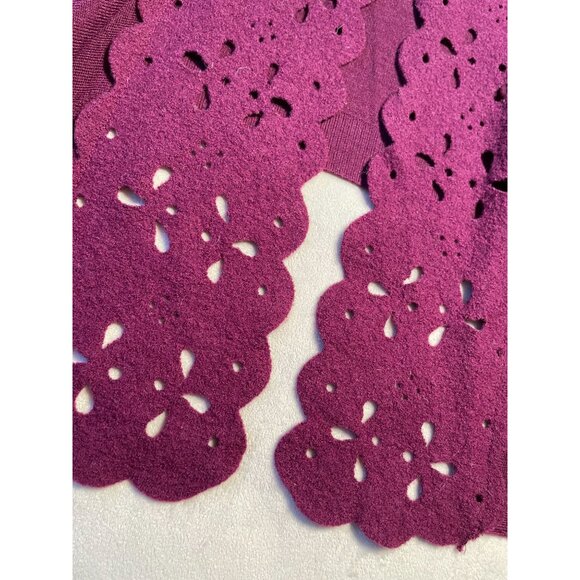 Anthropologie Sleeping On Snow Womens Cardigan M Cottagecore Fairycore - Picture 6 of 11